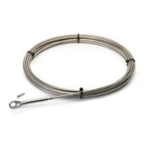 COMPACT ("DYFORM") WIRE WITH EYE TERMINAL, Ø6 MM, LENGTH 13 M, FURLEX 100/104/204