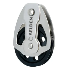 45 MM WIRE BLOCK - FOR 5MM BACKSTAY AND 4 MM SOFT WIRE, COMPOSITE SHEAVE