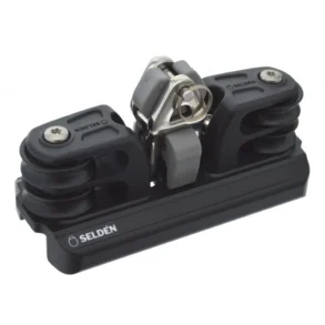 SYSTEM 22 - MAIN CAR, TORLON BALL BEARINGS, DOUBLE PLAIN BEARING SHEAVES, STAINLESS TOGGLE WITH STAND-UP