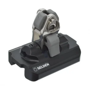 SYSTEM 22 - SINGLE SELF-TACKING CAR, TORLON BALL BEARINGS, STAINLESS TOGGLE WITH STAND-UP